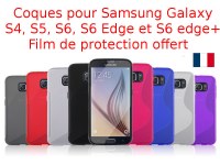 Coque / housse / étui / protection / cover silicone TPU gel semi-rigide de type S line...