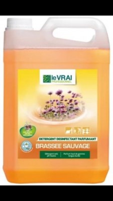 Palette 128 bidons 5 litres le vrai brassée sauvage
