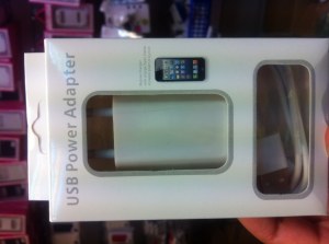 Chargeur iPhone 5s, 5c, 5g cable + adaptateur + boîte