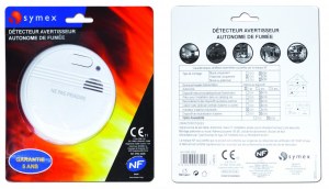 Detecteur de fumee AFNOR