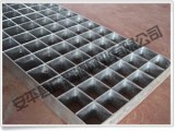 Plug in steel grid plate