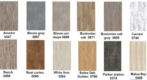 Lot Lame et dalles Vynil Gerflor