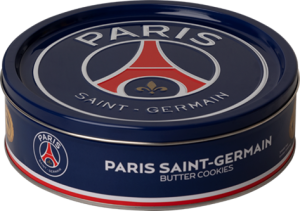 Biscuits Beurre Boite métal PSG