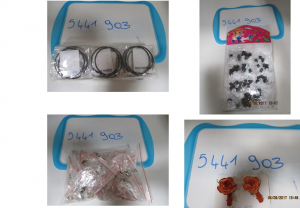 Lot bijoux boucle oreille 0.10c