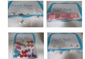 Lot bijoux boucle oreille 0.10c