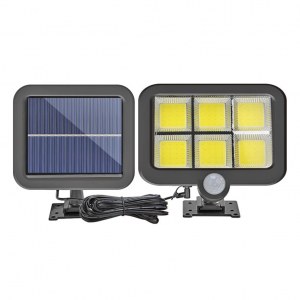 LAMPE EXTERNE AVEC PANNEAU SOLAIRE 120 LED BG-105