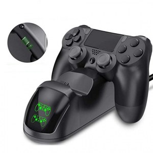 STATION DE RECHARGE POUR 2 PADS PS4 CS-02