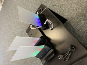 Menu PowerBank, E-chargeur, Chevalet de table, Restaurant, Bar, Hotel