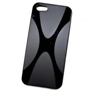 Lot Coque Protection Plastique TPU Motif X Line iPhone 5C