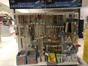 RAYON OUTIL PARFAIT - PINCEAUX ROULEAUX