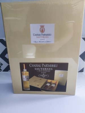 CHÂTEAU PARTARRIEU SAUTERNES 2009 COFFRET 2X50CL