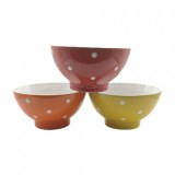 Bol "Pois" couleur assorties 16 cm