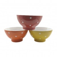 Bol "Pois" couleur assorties 16 cm