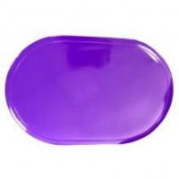 Set de table en PVC ovale violet