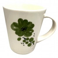 Mug "Lola" 25 cl en grès vert