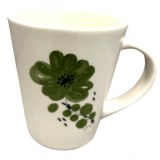 Mug "Lola" 25 cl en grès vert