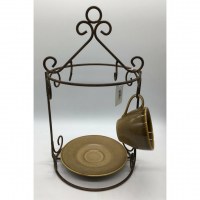 Support 2 paires tasses à déjeuner