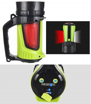 TORCHE À BATTERIE LED USB POWERBANK PUISSANCE WT-01