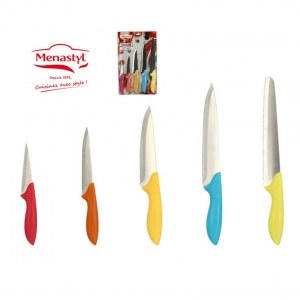 Set 5 couteaux acier inoxydable