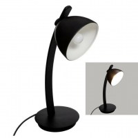 Lampe métal Arc courbe Noir