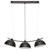 Suspension x3 métal courbe noir