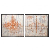 Tableau miroir "Versailles" 60 cm