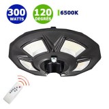Lampe solaire pour extérieur - Série OVNI PLUS - 300 Watts - IP65 - 360° - 57 x 12 cm...