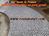 Pavé granit large choix