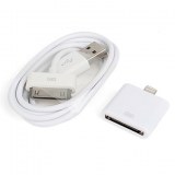 30 Pin Female to Male données sur la foudre et adaptateur de charge avec 30 broches Cab...