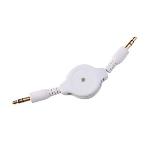 3.5 m à m cable audio rétractable données pour ipod/iphone/ipad/mp3