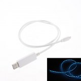 Cable de Chargement et de Synchronisation Lightning Vers USB avec Lumière pour iPhone...