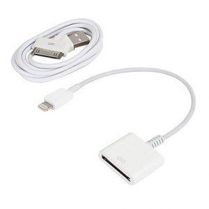 30 broches femelle à l'adaptateur avec Cable 1M pour iPhone 5, iPad Mini et de 5 iPod...
