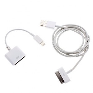 Adaptateur Lightning Vers 30-Pin (Avec Cable 30-Pin)
