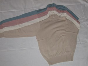 PULLS DAMES CASHMERE/SOIE PRIX CRISE