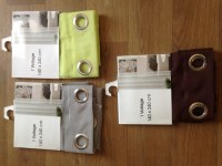 VENTE A SAISIR: VOILAGE UNI 140X240CM 8 OEILLETS 15 COULEURS