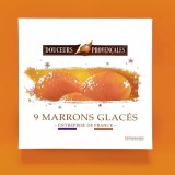 Coffret Cartonné de 9 Marrons Glacés