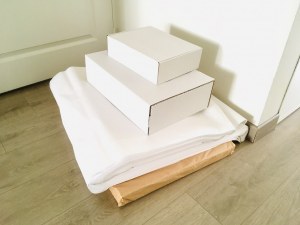 Un lot d’emballage pour l’expédition de colis