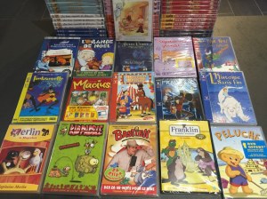 LOT 80 DVD DESSINS ANIMES NEUFS SOUS BLISTER (16 REFERENCES)