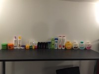 Lot cosmétiques ( gel douche, shampoing, crème, etc... )
