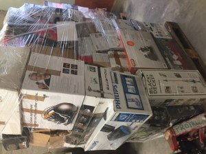 Palettes petit Electroménager grandes marques grade c