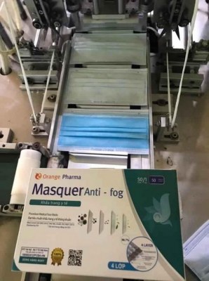 Masque Chirurgical 4 plis EN14683 CE FDA