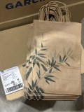 SACS SOSACS SOS AVEC ANSES FEEL GREEN 80 G/M2 20+10x29 CM NATUREL KRAFT (250 UNITÉ)