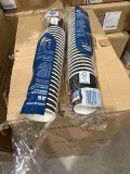 GOBELETS BOISSONS CHAUDES DOUBLE PAROI 240 ML - 8 oz 280 + 250 + 18 PE G/M2 Ø8/5,6x9,2...