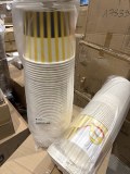 CONTAINERS POULET + COUVERCLES 2550 ML 15PE + 380 + 18PE G/M2 Ø 18,9/14,7x14,5 CM BLANC...