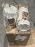 COUVERCLE POUR CODE 150.64 BIONIC Ø 11x0,8 CM BLANC BAGASSE (600 UNITÉ)