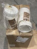 COUVERCLE POUR CODE 150.64 BIONIC Ø 11x0,8 CM BLANC BAGASSE (600 UNITÉ)