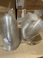 COUVERCLE POUR CODE 204.07 Ø 16,3x3,5 CM TRANSPARENT PET (400 UNITÉ)