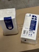 SERVIETTES PLIAGE 1/8 55 G/M2 40x40 CM BLANC AIRLAID (750 UNITÉ)