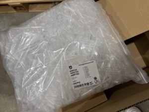 PIPETTES 4 ML 9 CM TRANSPARENT LDPE (1000 UNITÉ)