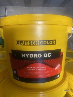 Peinture allemande hydro dc blanche de 20 kg ( AU PRIX IMBATTABLE DE 25 EUROS LE POT )